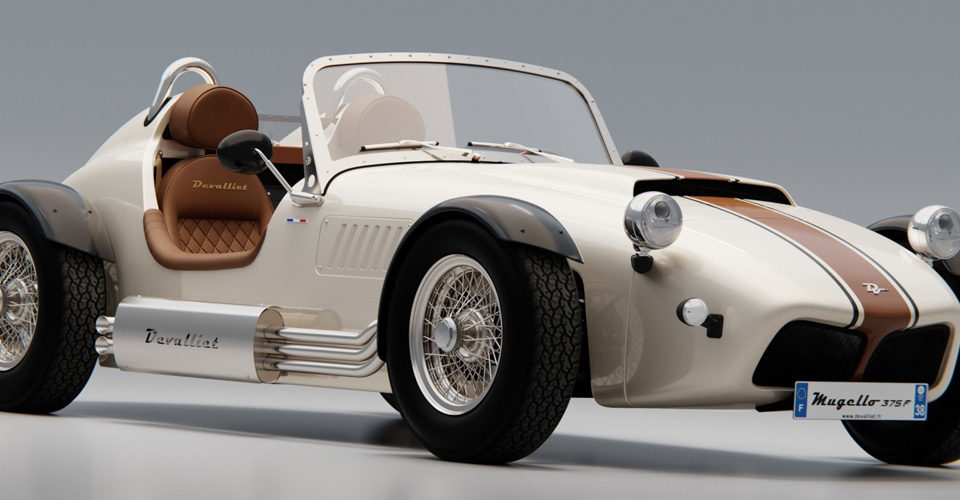 IMAGE MUGELLO 375 F BLANC OLDBRITSH BANDES SLIDER MODELES | Devalliet