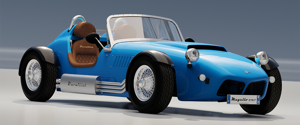 IMAGE MUGELLO 375 F BLEU CLAIR SLIDER MODELES | Devalliet