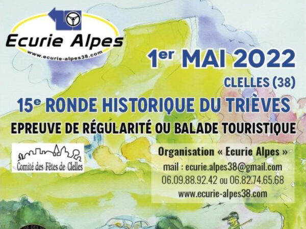 Visuel coupé de l'actualité Devalliet : présence pour la 15e édition de la ronde historique du Trièves