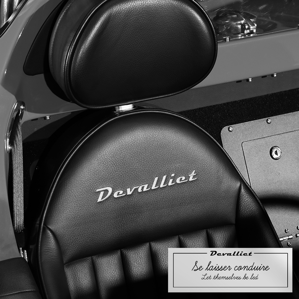 Photo Instgram siège côté passager modèle Mugello 375F de Devalliet