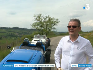 Capture d'écran passage Hervé Valliet PDG DEVALLIIET sur le reportage France 3 AURA
