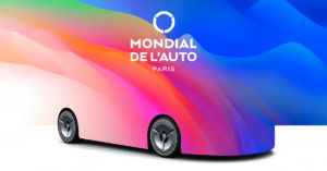 Visuel promotionnel du Mondial de l'Auto 2022