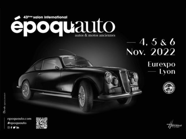 Visuel promotionnel de l'évènement Epoqu'auto 2022