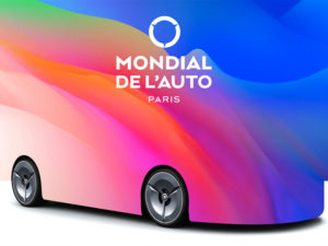 Visuel promotionnel du Mondial de l'Auto 2022