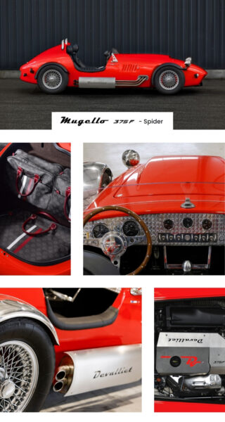détails MUGELLO 375F Spider-DEVALLIET